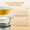 thumbnail image 6 of Joydeem Electric Glass Steam Cooker, Ceramic Tagine Pot for Soup, Hot Pot, Seafood, Multi-use Chinese Stew Pot, JD-ZQG9099, 6 of 8