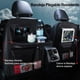thumbnail image 3 of Organizador de Auto Asiento Trasero 2pzs, Protector de Respaldo de Asiento Trasero de Coche PU Organizador de Asiento con 10 Compartimentos Protector de Respaldo de Cacho con Comedor Bandeja Universal, 3 of 6