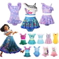 thumbnail image 2 of Disney-traje de baño Mirabel para bebé, Bikini con estampado de La Sirenita Isabella, 2 piezas, 2024, 2 of 5