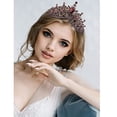 thumbnail image 2 of Corona de reina barroca para mujer, tiaras y coronas de boda con diamantes de imitación, corona de princesa vintage, diadema de cumpleaños, tiara, fiesta de cumpleaños, día de San Valentín, disfraz d, 2 of 4