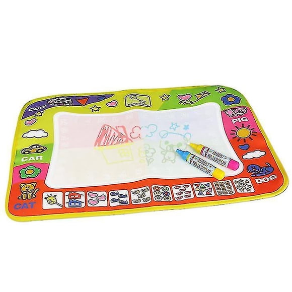 Kit de dibujo y pintura HUOGUO Doodle Mat Aqua de 45 x 29 cm con bolígrafos