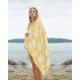 thumbnail image 2 of White Yellow Daisy Beach Towels Oversized Super Absorbent, Spring Summer Floral Botanical Lightweight Bath Towel Quick Dry Sets For Bathroom/Pool/Rv Camping/Beach Play/Gym Room/Picnic 35"x70", 2 of 8