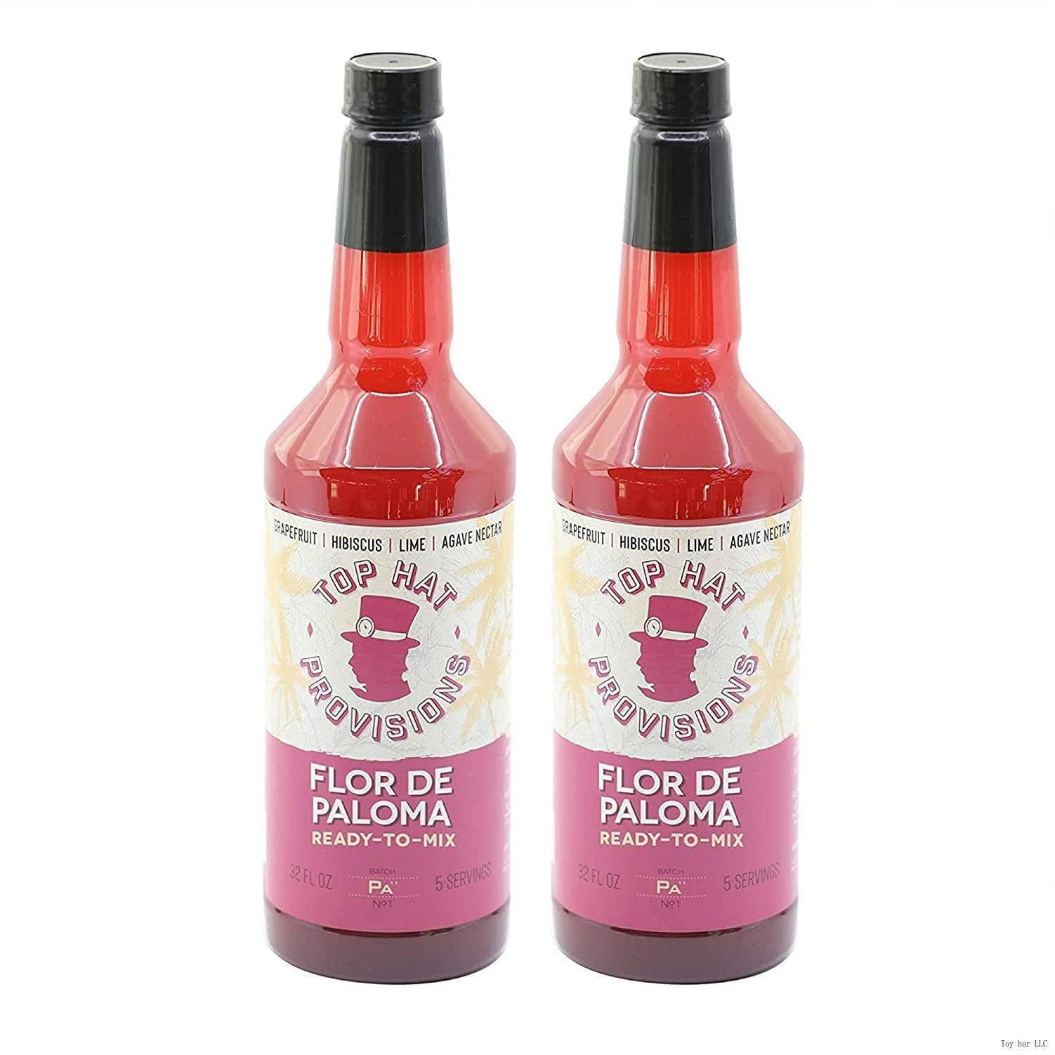 Flor De Paloma Mix Keto Friendly Grapefruit Hibiscus Cocktail Mixer