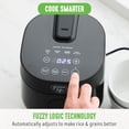 thumbnail image 2 of Arrocera GreenLife digital de 4 tazas, sin PFAS ni PFOA, color negro, 2 of 5