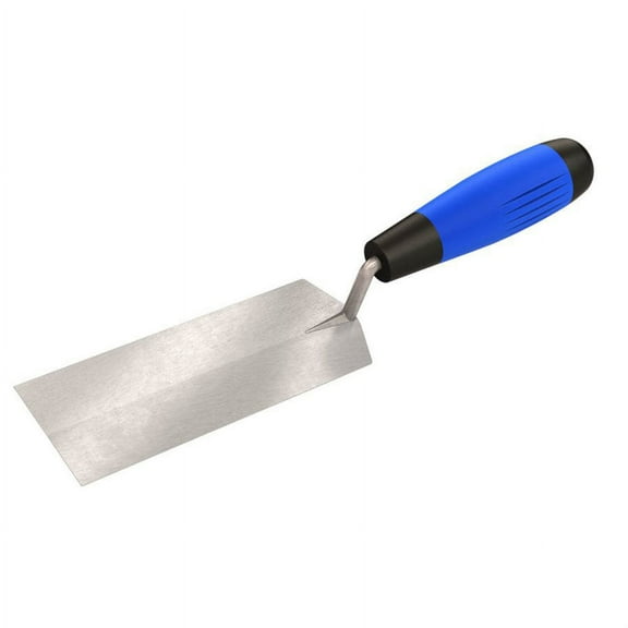 Bon Tool 11-895 Margin Trowel - Carbon Steel 5-inch X 2-inch Xl Comfort Grip Handle