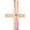 Pink, variant on 15 Minute Sauna Sand Timer, Rotating Wooden Hour Glass with Clear Time Scale and Heat Resistant Glass, Wall Mounted Sauna Timer for Spa, Bathroom and Sauna Room (White)