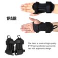thumbnail image 3 of Muñequeras, protectores de impacto, muñequeras, protección de muñecas y palmas para todos los deportes, snowboard, esquí, patineta, equipo de protección para adultos/niños/jóvenes, 3 of 5