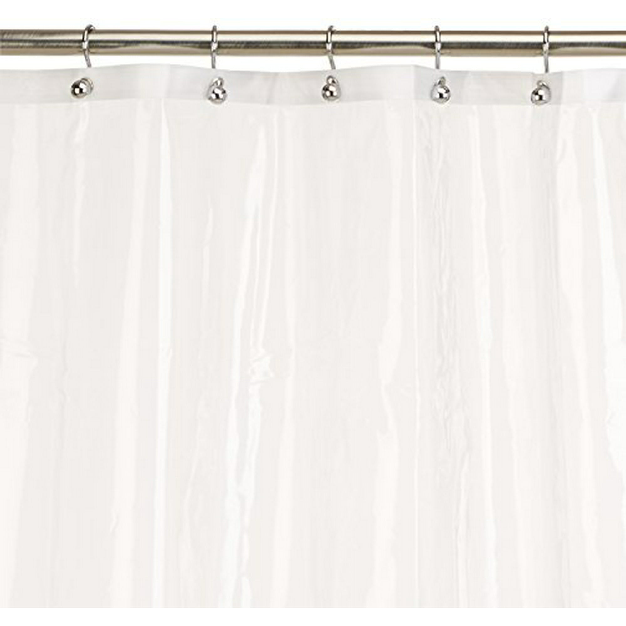 Carnation Home Fashions 10 Gauge Peva 72 By 84 Inch Shower Curtain