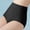Black, variant on Scyoekwg Women's High Waisted Underwear Solid Color Stretch Panties Slim Fit Breathable Ladies Briefs For Everyday Daily (Black,XXL)