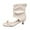 Beige, variant on Xijirk Women's Sandals Open Toe Design with Back Zipper Stiletto Heels Casual Wear Women's Sandals for Spring Summer with Pants Dresses Elegant Look,Beige,7