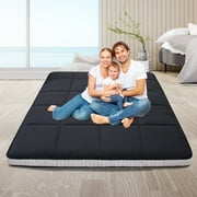 SLSY Futon Mattress, Extra Thick Padded Japanese Floor Mattress Quilted Bed Mattress Topper, Folding Floor Lounger Sleeping Pad Guest Bed