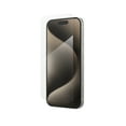 thumbnail image 3 of ZAGG InvisibleShield – Apple iPhone 15 Pro Glass Shield Clear Screen Protector, Easy Installation with Precise Install Tray, 3x Stronger Glass, Impact & Scratch Protection, 3 of 9