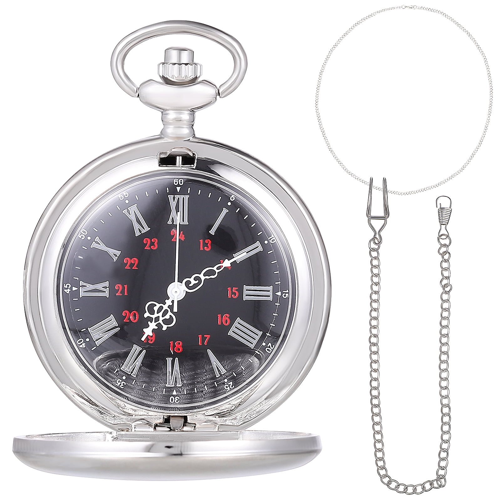 Classic Pocket Watch Vintage Pocket Watch Unisex Roman Numeral Pocket