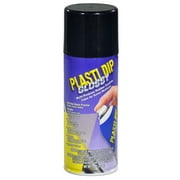 Plasti Dip Rubberized Glossy Black Spray, 11oz (6 Pack)