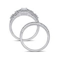 thumbnail image 4 of Everly Women's Diamond 10k White Gold Bridal Set, 4 of 7