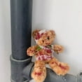 thumbnail image 6 of Misright Disturbing Bloodstained Plush Bear Decoration Halloween Role Play Props, 6 of 17