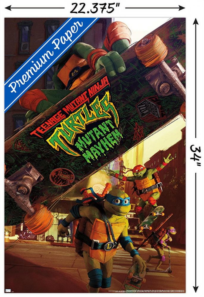 Teenage Mutant Ninja Turtles: Mutant Mayhem Poster Pack Defenders of NYC 61  x 91 cm (4)