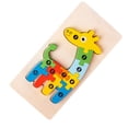 thumbnail image 4 of Wooden Matching 3D Puzzle, Develops Hand Eye Coordination, Educational Toy 3D Matching Jigsaw Puzzle for Home Party, Ideal Gift for Children, 4 of 8