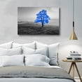 thumbnail image 2 of Wall26-Canvas Wall Art-Blue and Black Abstract Colorful Tree-Giclee Painting Wall Bedroom Living House Decoration Home Art - 24x36 inches, 2 of 4