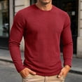 thumbnail image 2 of JIAYUE Men's T Shirt Loose Fit Casual Fashionable Round Neck Casual Long Sleeve Tees Everyday Comfort Lightweight Breathable For Outdoor Workout And Sport Wear, 2 of 8