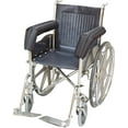thumbnail image 2 of SkiL-Care Wheelchair Foam Padded Nylon Extended Half Armrest Pads, 2 of 3