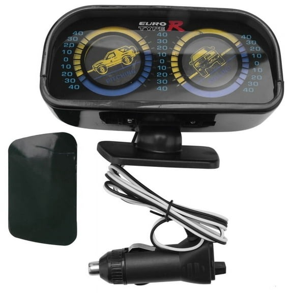 Car Adjustable Compass Balancer Slope Meter Tachometer