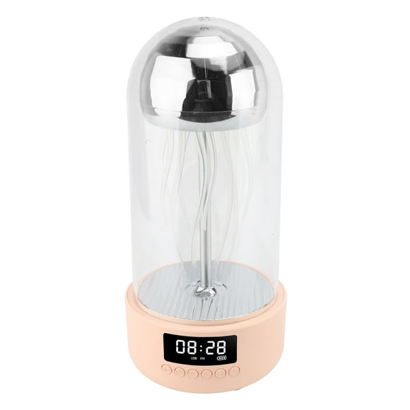 Jellyfish Lamp Speaker with 7 Color Lights Premium Stereo Sound, 5.0 Technology, Multi Functional Ambient Lighting & Speaker for Bedroom, Fun Parties, Night Light