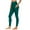 09# Dark Green, variant on HKYNLAG Women's High Waisted Yoga Pants with Side Pockets Tummy Control Workout Leggings for Gym Running Blue L
