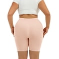 thumbnail image 3 of INNERSY Women's Plus Size Cotton Boyshorts Anti-Chafing 3-Pack(3XL,Black/Pink/White), 3 of 10
