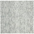 thumbnail image 2 of Safavieh Abstract Delia Distressed Wool Area Rug, Blue/Charcoal, 6' x 6' Square, 2 of 11