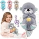 thumbnail image 1 of Con movimiento de respiración y música Caja de música hecha de peluche Juguete para bebés Juguete para bebés desde el nacimiento de Wuxinga, 1 of 8
