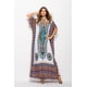 thumbnail image 1 of Vestido largo caftán holgado de verano con estampado étnico para mujer, ropa de playa y noche, 1 of 5