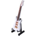 thumbnail image 2 of Mini Guitar Model Electric Guitar Movable Headstock Musical Instrument Miniature, 2 of 5
