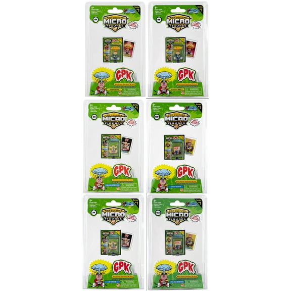 World's Smallest (GPK) Garbage Pail Kids (Bundle of 6)