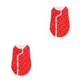 thumbnail image 4 of Methold Ropa para mascotas Cómodo traje Tang estilo tradicional chino sin mangas Ropa para mascotas con botones Disfraces Abrigos con rojo L Type1 NO1 Methold CBP187841, 4 of 6