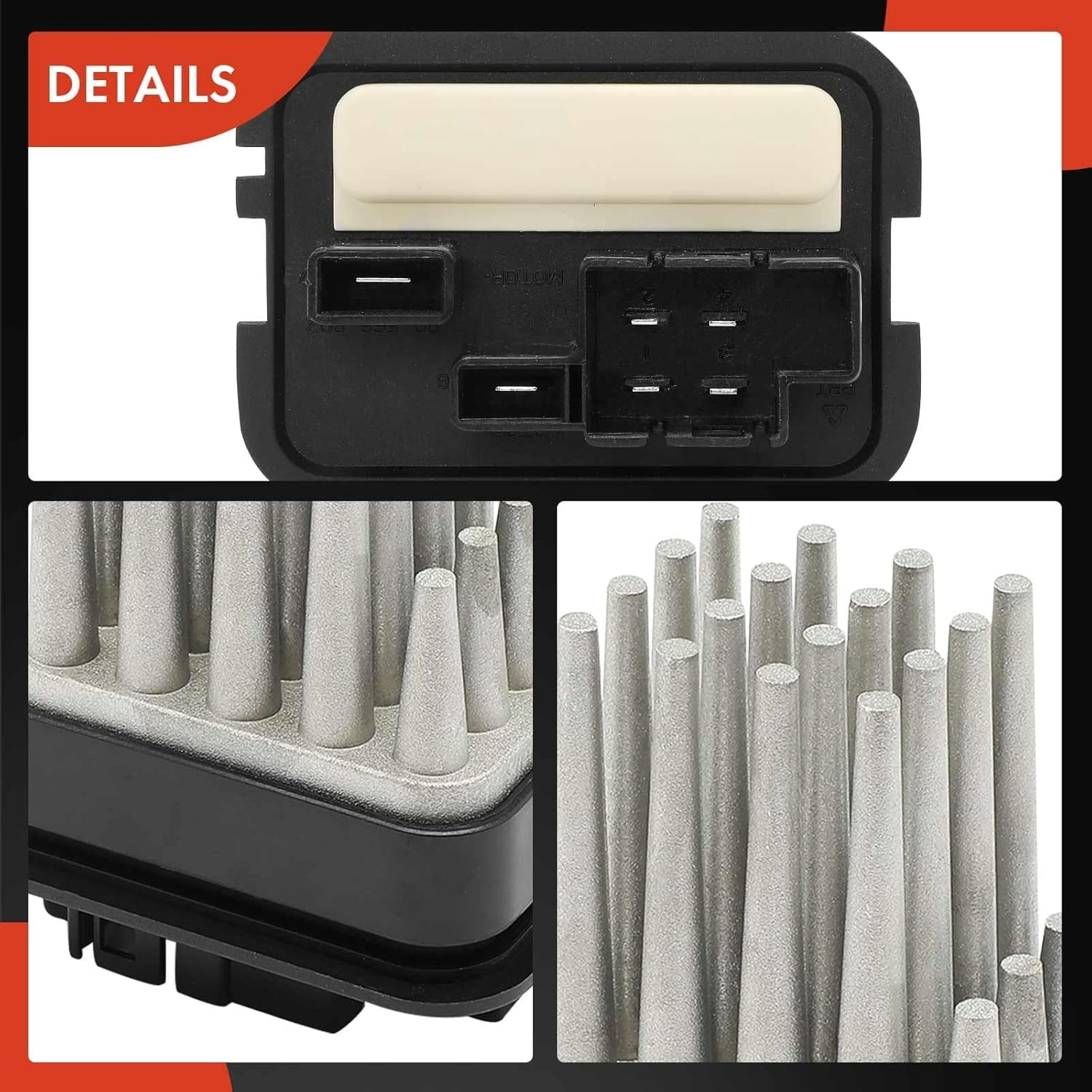 A-Premium HVAC Blower Motor Resistor Compatible with Cadillac Catera 1997 1998 1999 2000 2001