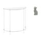 thumbnail image 1 of Mesita de noche de acrílico,Mesa auxiliar de acrílico transparente Mesa auxiliar transparente en capas,Mesa pequeña de acrílico,mesita de noche pequeña,compacta,Figura de, 1 of 8