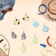 thumbnail image 4 of Pendientes de transferencia de calor YONGSHENG en blanco 32 Uds. varias formas para bricolaje, 4 of 5