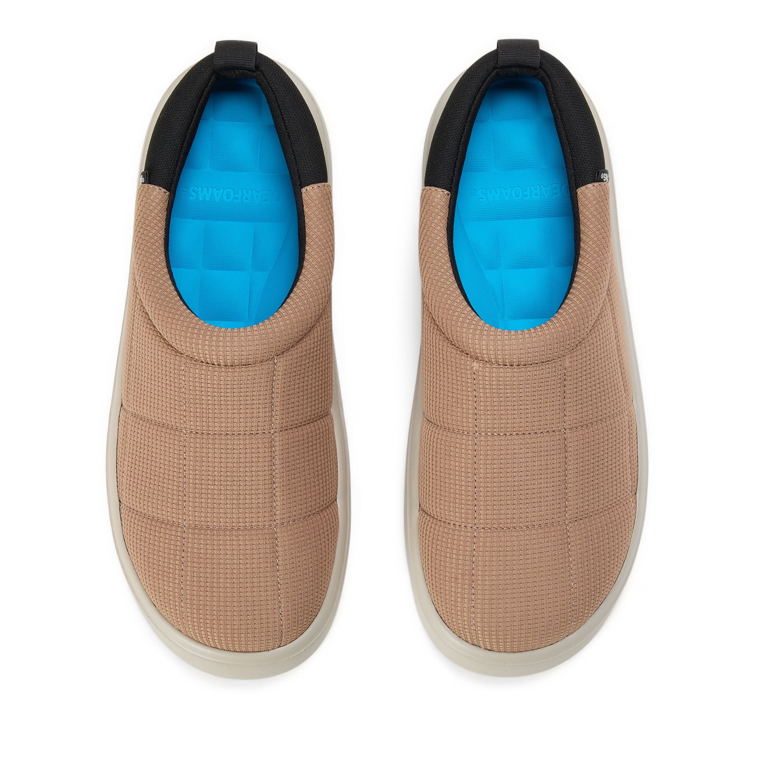 EasyMellow by Dearfoams Men's Quilted Hoodie Clog Shoes Sizes 8-12