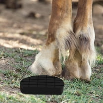 RENACLIPY Black Rubber Hoof Pads Soft Hardness Balance for Cattle Hoof Care and