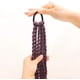 thumbnail image 3 of Fiudx Ofertas Y Liquidación Extensión De Cola De Caballo, Pieza De Cabello Largo, Cuerda Para El Cabello De Peluca, Cabello De Cola De Caballo Para Mujeres Y Niñas Geniales, 60 Cm (Azul, Morado Y Ros, 3 of 4