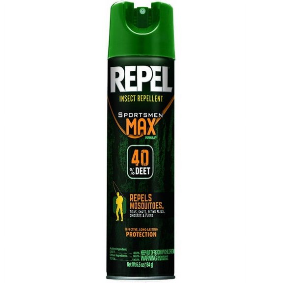 1 PC,Repel HG-33801 Insect Repellent Sportsmen Aerosol, Max Formula 40% DEET, 6.5 Oz