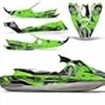 thumbnail image 3 of Wholesale Decals Jet Ski Graphics kit Sticker Decal Compatible with Sea-Doo GTS 1992-1997 - Reaper V2 Green, 3 of 4
