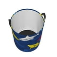 thumbnail image 3 of Balery,Laundry Hamper With Handles Laundry Basket Cartoon Shark Round Laundry Baskets Circular Hamper For Bathroom Organizer Basket Lightweight Storage Baskets For Bathroom, 3 of 8