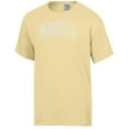 thumbnail image 2 of Men's-ComfortWash  Yellow Minnesota Golden Gophers Distressed Arch T-Shirt, 2 of 3