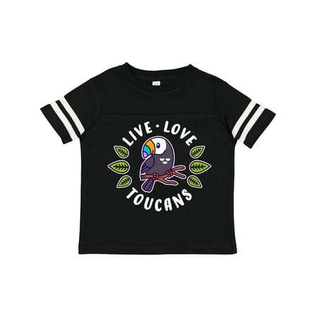 

Inktastic Live Love Toucans Gift Toddler Boy or Toddler Girl T-Shirt