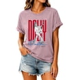 thumbnail image 2 of Women Dolly Shirts Country Music Legend T-Shirt Crewneck Short Sleeve Shirt Vintage Graphic Blouse Loose Fit T-Shirt Retro Tee Top XL, 2 of 5