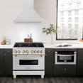 thumbnail image 2 of ZLINE KITCHEN AND BATH 8654SNZ36G ducted hood, 2 of 5