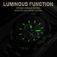 thumbnail image 3 of Vava Voom men sports watches original design fashion stainless steel calendar waterproof watch for men quartz clock gift region, 3 of 10