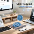 thumbnail image 2 of Mouse inalámbrico Bluetooth INFINMIND recargable de 3200 DPI, 2 of 9